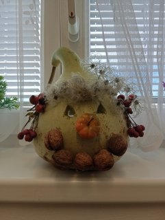 Podzimní tvoření v odlehčovací službě