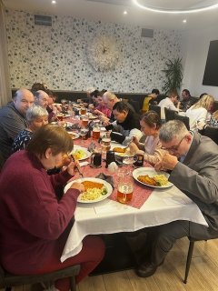Vánoční setkání klientů Chráněného bydlení na Salašce