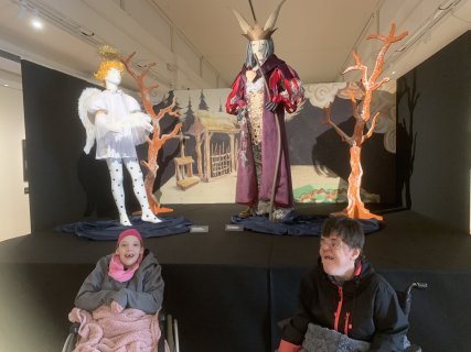 Návštěva výstavy divadelních kostýmů