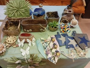 Prodej keramických výrobků na velehradské pouti