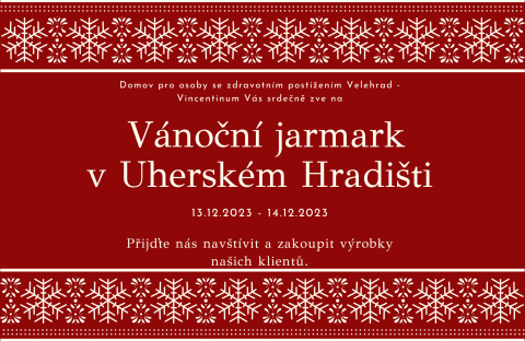 Zveme Vás na Vánoční jarmark