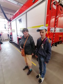 Návštěva hasičské zbrojnice