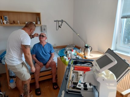 Optik v Domově pro seniory v Uherském Hradišti